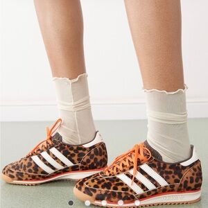 NWT Adidas Women's SL 72 OG SHOES - leopard pony hair